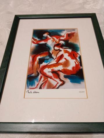 Aquarel " PAULE NOLENS "  Hasselt  beschikbaar voor biedingen
