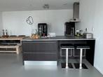 DUITSE KELLER EILAND KEUKEN + APPARATUUR, Huis en Inrichting, Keuken | Complete keukens, Gebruikt, Bruin, Hoekkeuken, Ophalen of Verzenden