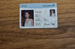 (G)I-DLE Yuqi ID Card Photocard kpop, Enlèvement ou Envoi