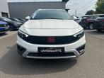 Fiat Tipo "cross" benzine, Bj 2023, Carplay/ 2 x alu/ camera, Voorwielaandrijving, Stof, Euro 6, Wit