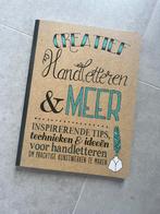 Creatief handletteren - praktisch boek/ Kalligrafie, Ophalen, Zo goed als nieuw, /