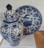 Set Delfts Blauw: Vaas & Schaal, Antiek en Kunst, Ophalen