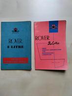 Zeldzame autoboekje Rover 3liter, Ophalen of Verzenden