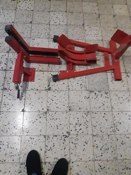 HBM Motorfiets inrijwielklem, Motoren, Accessoires | Onderhoudsmiddelen, Ophalen