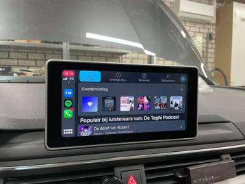 Apple Carplay en Android Auto beschikbaar voor biedingen