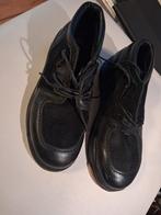 Stevige vintage Herenbottines Louiebert (Monarca), Zwart, Louiebert Monarca, Gedragen, Wandelschoenen