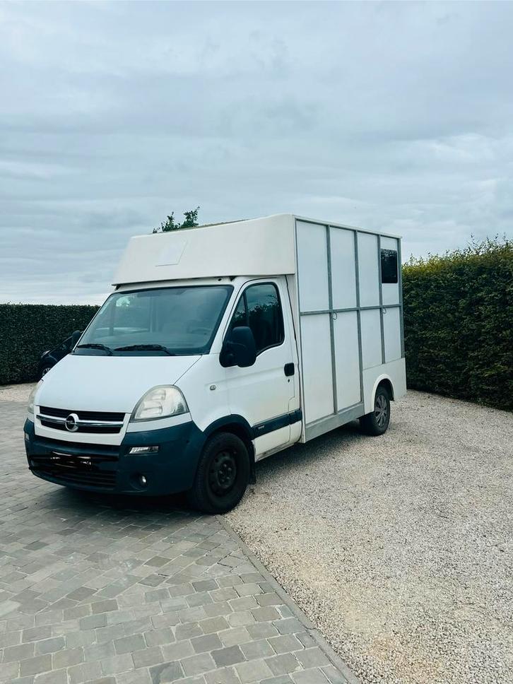 Prachtig opel paardencamionette, Dieren en Toebehoren, Paarden en Pony's | Trailers en Aanhangwagens, Gebruikt, 2-paards trailer
