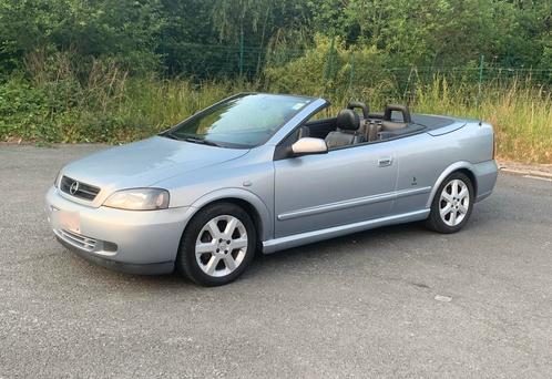 OPEL ASTRA 1.6i BERTONE CABRIOLET/CT OK/CLIM/CUIR/LEZ OK €4, Auto's, Opel, Bedrijf, Te koop, Astra, ABS, Airbags, Airconditioning