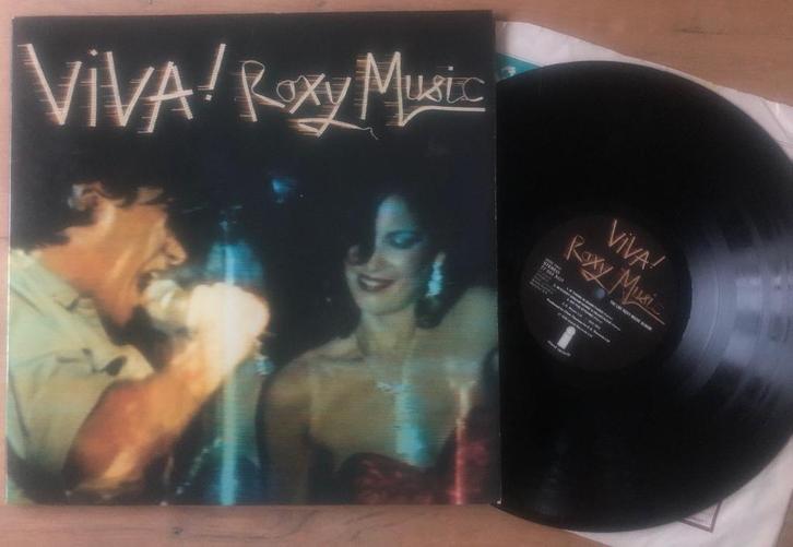 ROXY MUSIC - Viva! Roxy Music Live ( LP ), Cd's en Dvd's, Vinyl | Rock, Gebruikt, Poprock, 12 inch, Verzenden