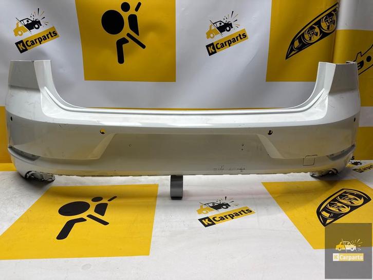 Achterbumper VW Golf 7 VII 7.5 GTI TCR 4xPDC 5G6807421BK, Auto-onderdelen, Carrosserie, Bumper, Volkswagen, Achter, Gebruikt