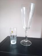 Groot glas van 1 liter, Glas of Glazen, Gebruikt, Ophalen of Verzenden, Glas