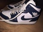 Nike air Jordan 1 med sneakers maat 42, Blauw, Nike, Ophalen of Verzenden, Sneakers