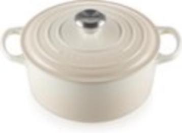 le creuset stoofpot  24 cm cotton  beschikbaar voor biedingen