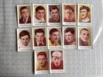 12 prenten chromos wielrenners de Beukelaar serie P, Verzamelen, Ophalen of Verzenden, Gebruikt
