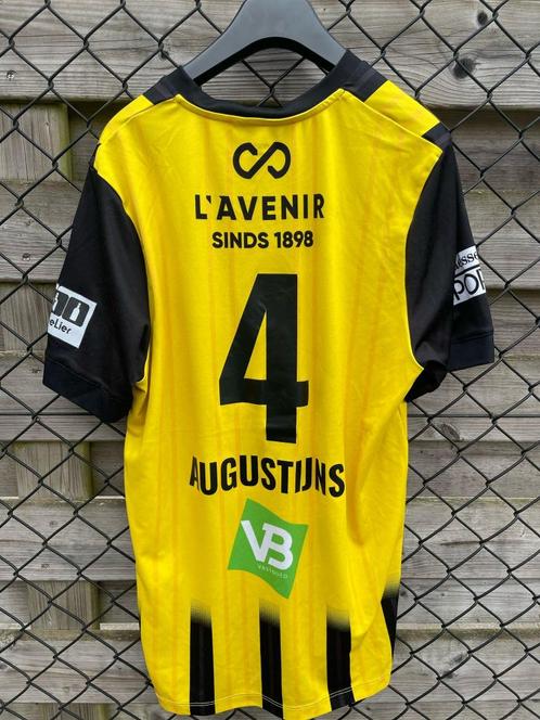 Matchworn - Sebbe Augustijns (4) - K. Lyra-Lierse - 2024-25, Sport en Fitness, Voetbal, Gebruikt, Shirt, Maat L, Ophalen of Verzenden