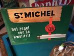 St michel, Verzamelen, Merken en Reclamevoorwerpen, Ophalen, Zo goed als nieuw, Reclamebord