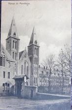 POSTKAART NAMEN - DE ABDIJ VAN MAREDSOUS   1921, Ophalen of Verzenden, 1920 tot 1940, Gelopen, Namen