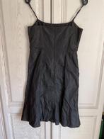 antraciet grijze cocktail jurk met goud roze bolero!, Kleding | Dames, Ophalen of Verzenden, Zo goed als nieuw, Maat 38/40 (M)
