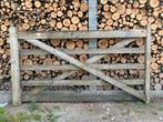 Poort hout voor weide of tuin, Ophalen, Gebruikt, Hout