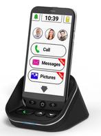 Amplicomms M50 smartphone voor senioren, zwart, gloednieuw, Telecommunicatie, Ophalen of Verzenden