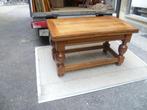 ZWAAR MASSIEF EIKEN OUDE TAFEL VERLENGBAAR, Antiek en Kunst, Ophalen