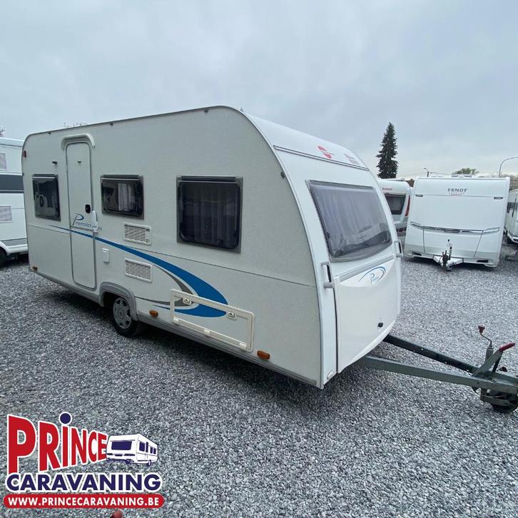 Burstner Premio 435 TS 2010 - Prince Caravaning, Caravans en Kamperen, Caravans, Bedrijf, tot en met 4, 750 - 1000 kg, Bürstner
