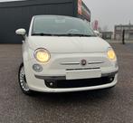 Fiat 500 1.2 benzine 2015, Voorwielaandrijving, 4 cilinders, Leder en Stof, Wit
