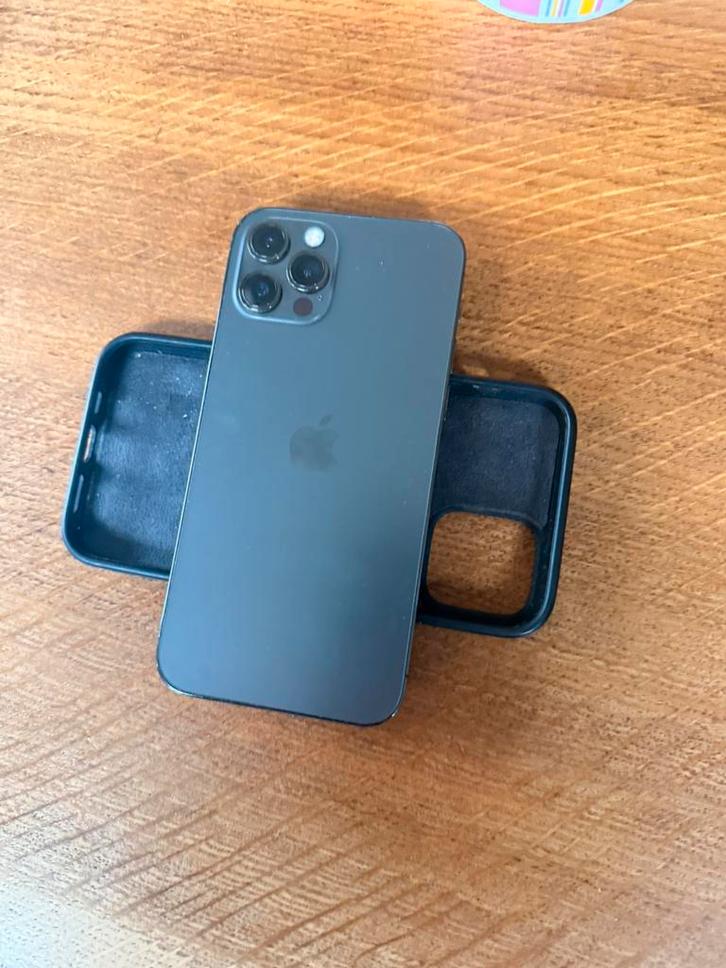 iPhone 12 PRO TITANIUM prima staat, Telecommunicatie, Mobiele telefoons | Apple iPhone, Gebruikt, 256 GB, Zonder abonnement, Zonder simlock
