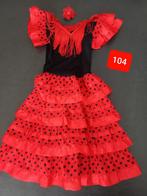 Verkleedkledij spaanse jurk prinses maat 104, Ophalen of Verzenden, Zo goed als nieuw