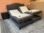 Elektrische boxspring 180 + nachtkastjes, Huis en Inrichting, Slaapkamer | Boxsprings, Ophalen, Gebruikt, Tweepersoons, 180 cm