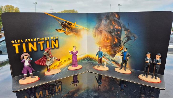 Tintin 6 figurines collection + scène Neuf, Enfants & Bébés, Jouets | Figurines, Enlèvement ou Envoi