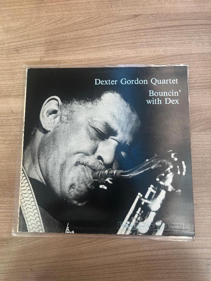 DEXTER GORDON - BOUNCIN' WITH DEX (STEEPLECHASE), Cd's en Dvd's, Vinyl | Jazz en Blues, Gebruikt, Jazz, 1960 tot 1980, Verzenden