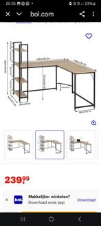 Mooi hoekbureau, Huis en Inrichting, Bureaus, Ophalen, Zo goed als nieuw, Bureau