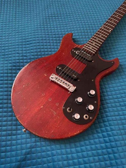 Gibson Melody Maker D 1965 w/ CITES, Muziek en Instrumenten, Snaarinstrumenten | Gitaren | Elektrisch, Gebruikt, Solid body, Gibson