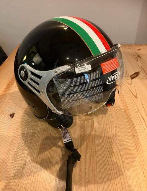 2x SPLINTERNIEUWE Vinz Trafori helmen (zwart & wit ), Fietsen en Brommers, Brommerhelmen, Nieuw, Large, Ophalen of Verzenden