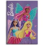 Barbie Fleece Deken / Fleecedeken, Kinderen en Baby's, Meisje, Paars, Nieuw, Ophalen of Verzenden