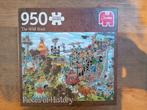 Puzzel 950 stuks Pieces of history: the wild west, Hobby en Vrije tijd, Denksport en Puzzels, Ophalen, Zo goed als nieuw