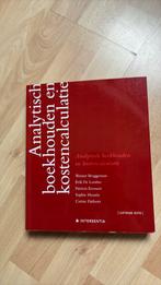 Analytisch boekhouden en kostencalculatie (vijftiende editie, Ophalen, Zo goed als nieuw, Nederlands, Carine Patfoort; Werner Bruggeman