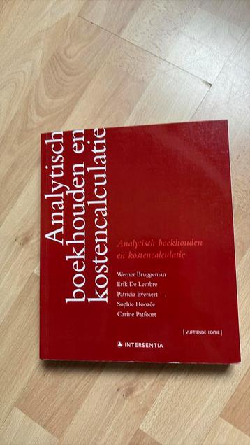 Analytisch boekhouden en kostencalculatie (vijftiende editie beschikbaar voor biedingen
