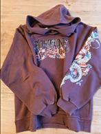 Sweatshirt met Print voor dames, Ophalen, Bruin, Bershka, Zo goed als nieuw