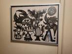 Schilderij door Lucebert #COBRA #PICASSO #APPLE #Dali #warho, Antiek en Kunst, Ophalen of Verzenden