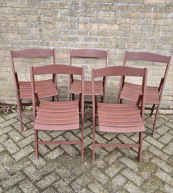 5 klapstoelen Reichsministerium, Wehrmacht. beschikbaar voor biedingen