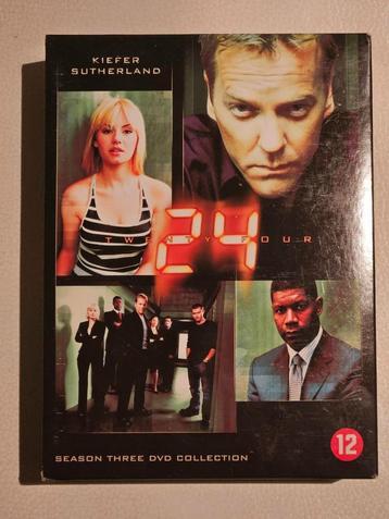 DVD '24' - Seizoen 3, Boxset, Actie, Ophalen of Verzenden, Zo goed als nieuw