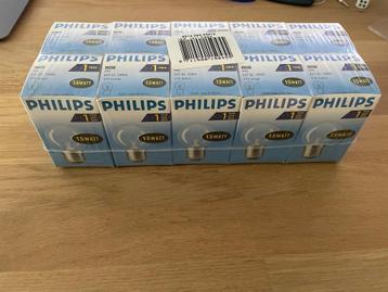 Philips gloeilampen 15 watt beschikbaar voor biedingen
