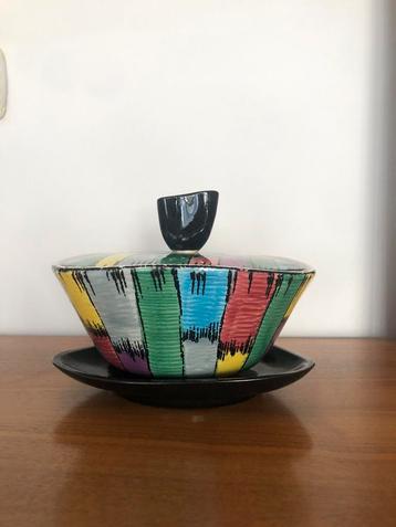 Vintage decoratieve pot Schramberg Riva beschikbaar voor biedingen
