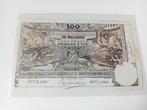 100bf type "1898" Montald met arabesk in relief, Ophalen of Verzenden