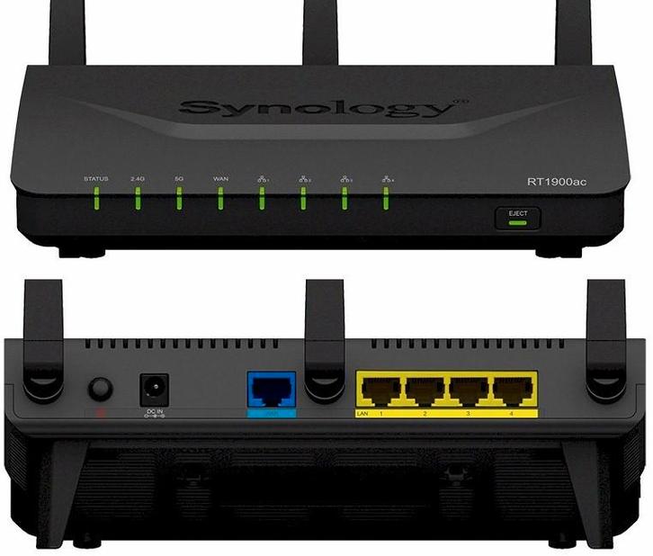 Synology RT1900ac Gigabit Router (+WIFI), Computers en Software, Routers en Modems, Zo goed als nieuw, Router, Ophalen