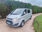 Ford Transit Custom 2.2TDCI Double Cabine, Autos, Cuir, Euro 5, Achat, Boîte manuelle