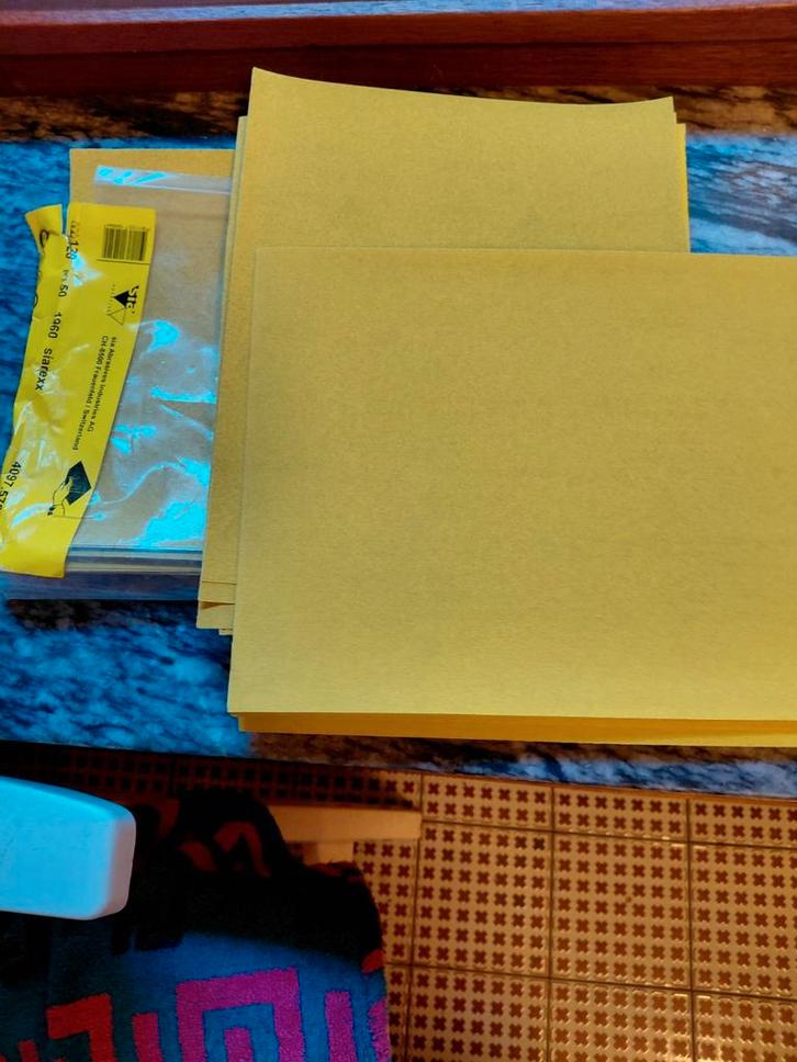 66 stuks Professioneel schuurpapier Sia, Hobby en Vrije tijd, Scrapbooking, Ophalen