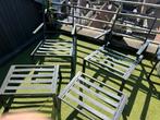 Tuinstoelen met kussens, Tuin en Terras, Tuinsets en Loungesets, Ophalen, Zo goed als nieuw